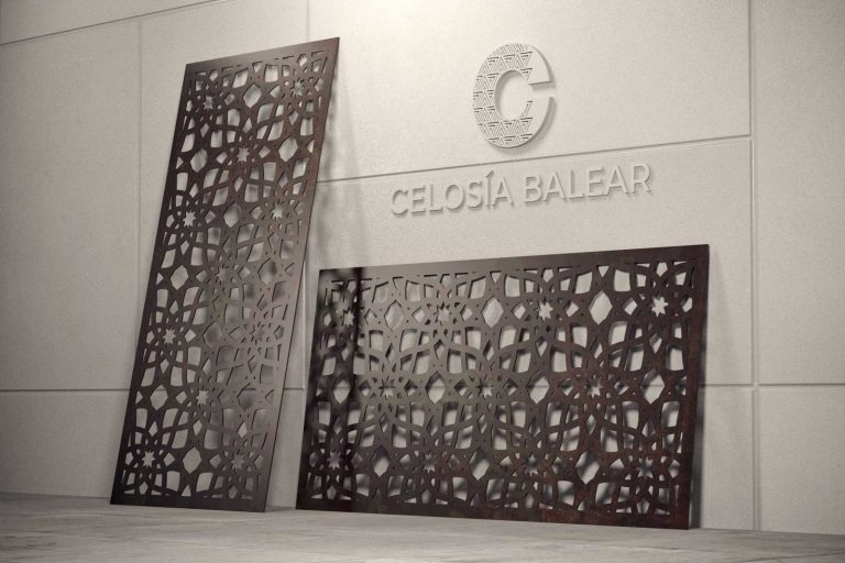 Placa de celosía arábica