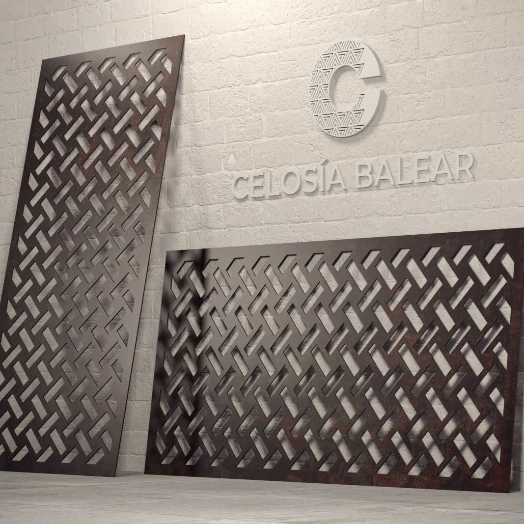 Celosía Balear- Modelo-L01 Placa de celosía para exterior