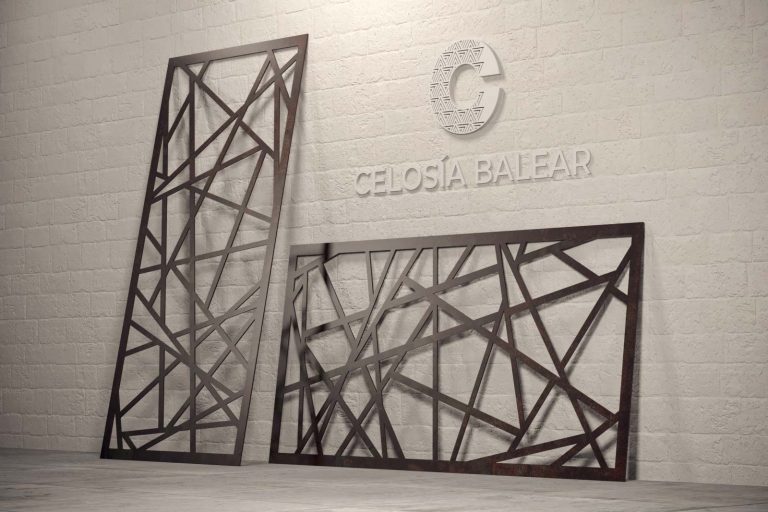 diseño de líneas para interior o exterior en la división de espacios