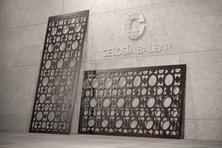 Placa de diseño vintage