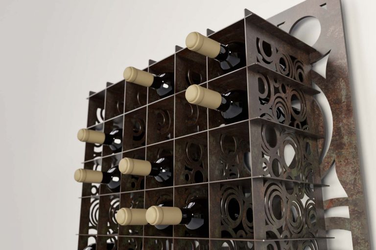 botellero para 30 botellas de vino o cava